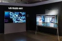 تلفیق هنر و فن‌آوری با فناوری OLED ال‌ جی
